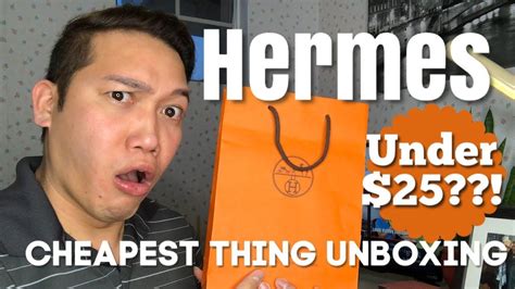 cheapest hermes thing.